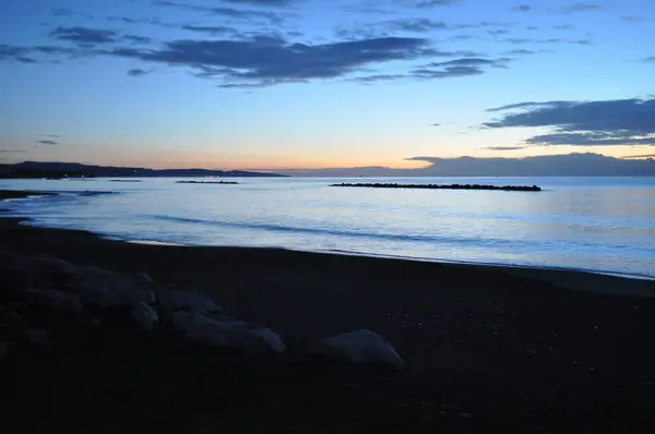 Beautiful Sunset Natural Sea Landscape — Stock Photo, Image