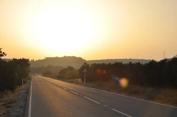 Hermoso Camino Del Paisaje — Foto de Stock