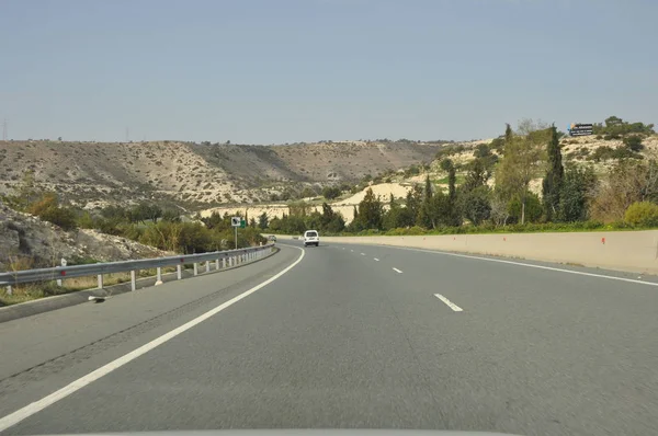 Belle Route Paysage Autoroutes — Photo