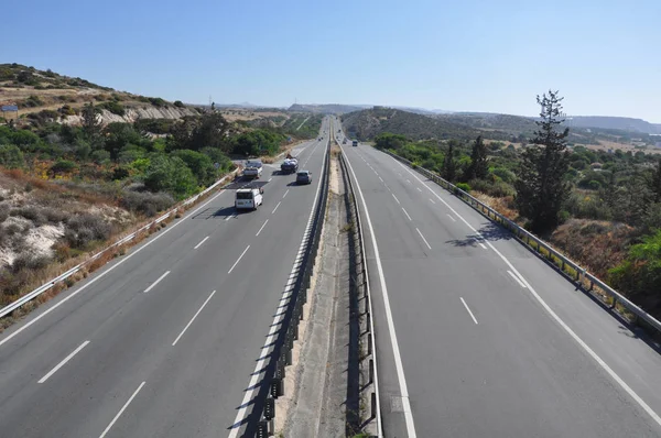 Güzel peyzaj karayolları yol