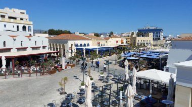 Kıbrıs'ta güzel Limasol Marina