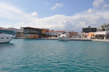 Kıbrıs'ta güzel Limasol Marina