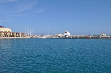 Kıbrıs'ta güzel Limasol Marina