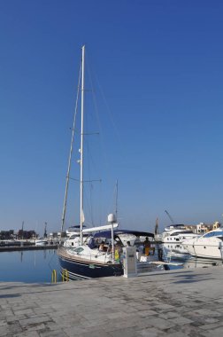 Kıbrıs'ta güzel Limasol Marina