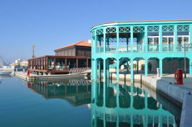 Kıbrıs'ta güzel Limasol Marina