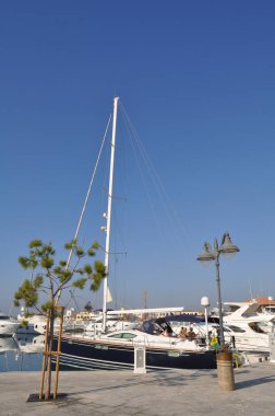 Kıbrıs'ta güzel Limasol Marina