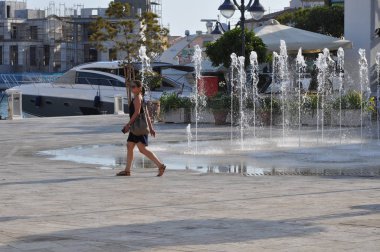 Kıbrıs'ta güzel Limasol Marina