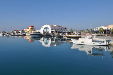 Kıbrıs'ta güzel Limasol Marina