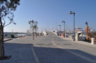 Kıbrıs'ta güzel Limasol Marina