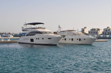 Kıbrıs'ta güzel Limasol Marina
