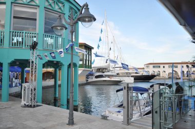 Kıbrıs'ta güzel Limasol Marina