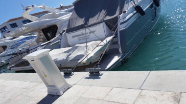 Kıbrıs'ta güzel Limasol Marina