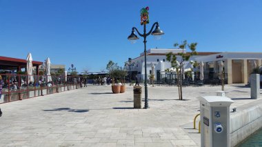 Kıbrıs'ta güzel Limasol Marina