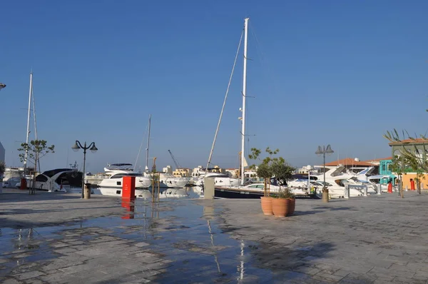 Der Schöne Limassol Hafen Zypern — Stockfoto