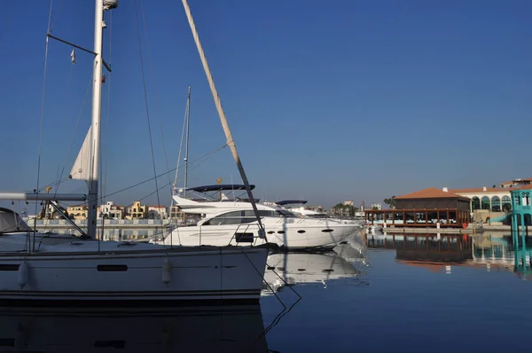 Bella Limassol Marina Cipro — Foto Stock
