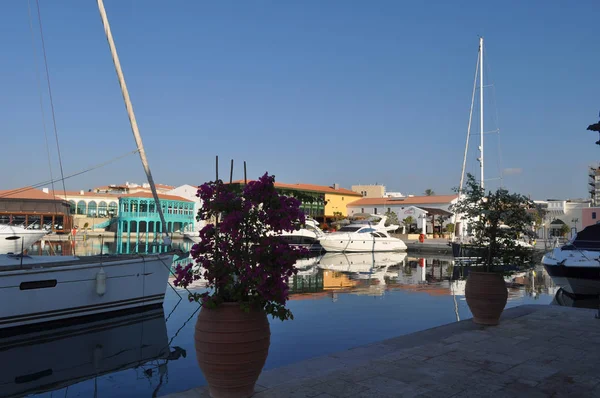 Beautiful Limassol Marina Cyprus — Stock Photo, Image