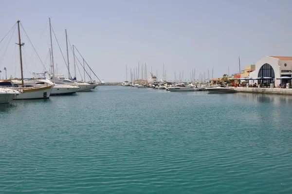 Den Vackra Limassol Marina Cypern — Stockfoto