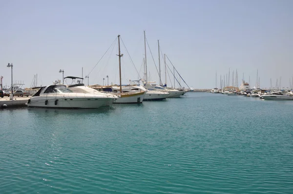 Bela Marina Limassol Chipre — Fotografia de Stock