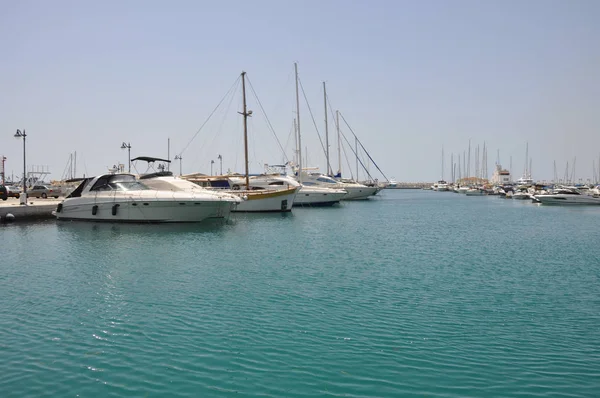 Gyönyörű Limassol Marina Cipruson — Stock Fotó