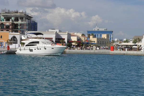 Bella Limassol Marina Cipro — Foto Stock
