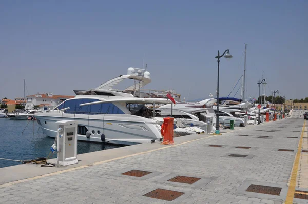 Bela Marina Limassol Chipre — Fotografia de Stock