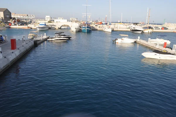 Kıbrıs Güzel Limasol Marina — Stok fotoğraf