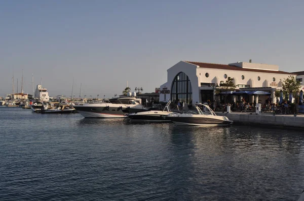 Bela Marina Limassol Chipre — Fotografia de Stock