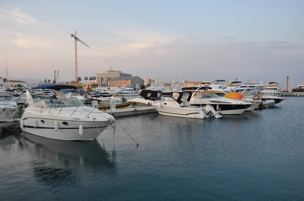 Gyönyörű Limassol Marina Cipruson — Stock Fotó