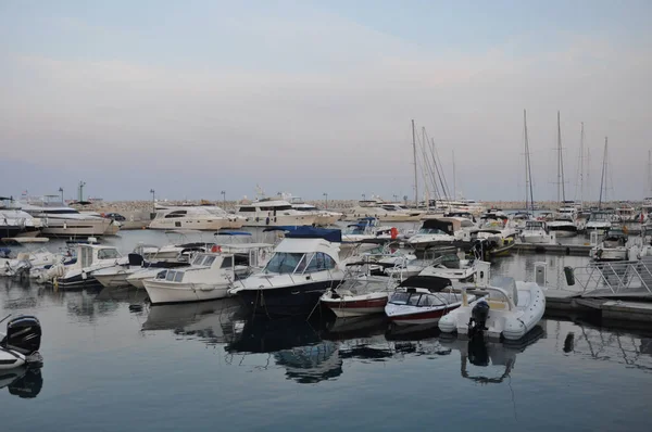 Piękna Przystań Limassol Cyprze — Zdjęcie stockowe