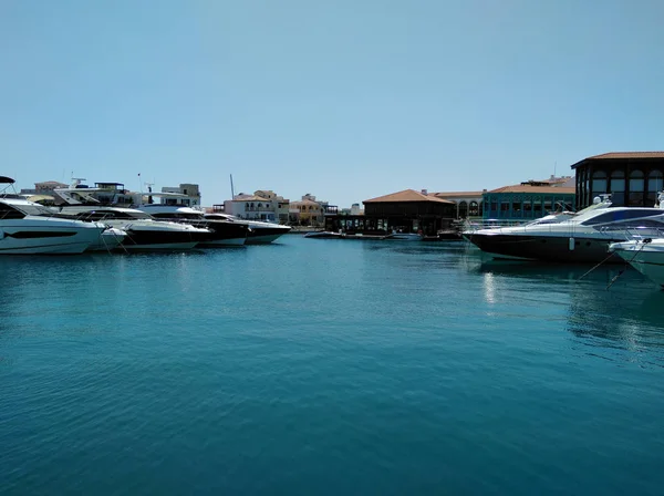 Der Schöne Limassol Hafen Zypern — Stockfoto