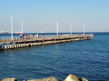 Kıbrıs'ta güzel Eski Port Limasol