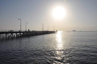 Kıbrıs'ta güzel Eski Port Limasol