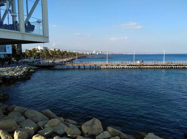 Krásný Starý Přístav Limassol Kypru — Stock fotografie