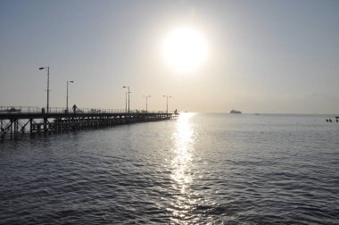 Kıbrıs'ta güzel Eski Port Limasol