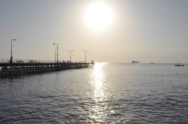 Kıbrıs'ta güzel Eski Port Limasol