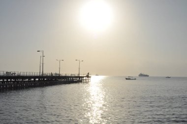Kıbrıs'ta güzel Eski Port Limasol
