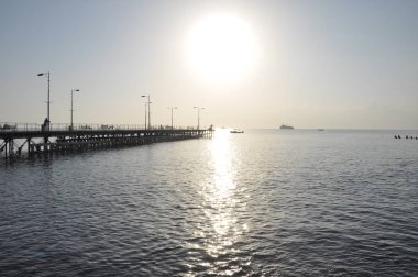 Kıbrıs'ta güzel Eski Port Limasol