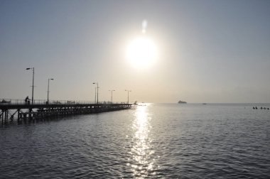 Kıbrıs'ta güzel Eski Port Limasol