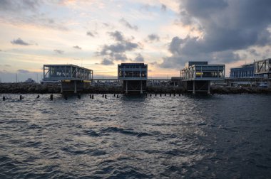 Kıbrıs'ta güzel Eski Port Limasol
