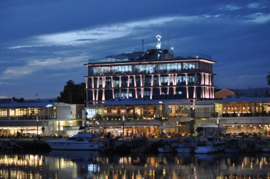 Kıbrıs'ta güzel Eski Port Limasol