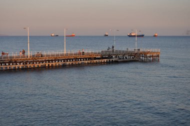 Kıbrıs'ta güzel Eski Port Limasol