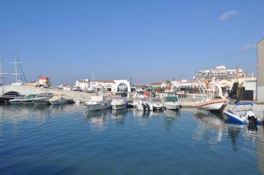 Kıbrıs'ta güzel Eski Port Limasol