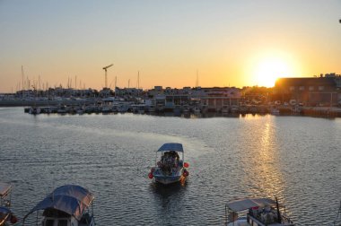 Kıbrıs'ta güzel Eski Port Limasol