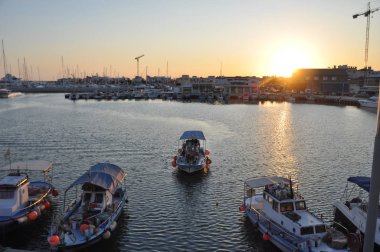 Kıbrıs'ta güzel Eski Port Limasol