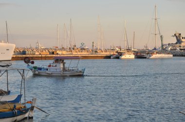 Kıbrıs'ta güzel Eski Port Limasol