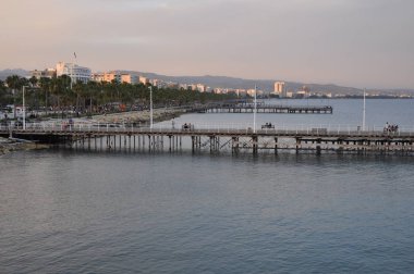 Kıbrıs'ta güzel Eski Port Limasol