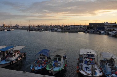 Kıbrıs'ta güzel Eski Port Limasol