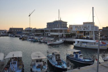 Kıbrıs'ta güzel Eski Port Limasol