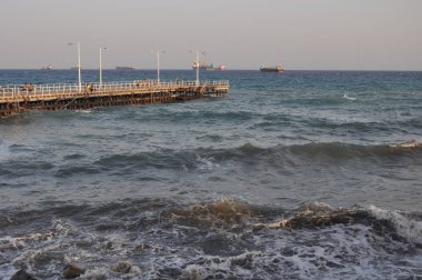 Kıbrıs'ta güzel Eski Port Limasol