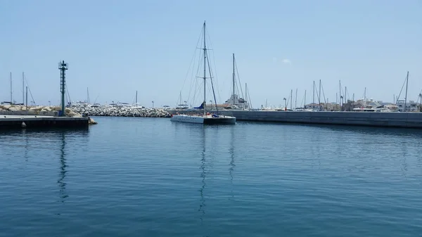 Beautiful Old Port Limassol Cyprus — Stock Photo, Image